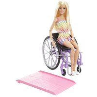 MATTEL HJT13 Barbie Fashionistas Puppe im Rollstuhl mit blonden Haaren MATTEL HJT13 Barbie Fashionistas Puppe im Rollstuhl mit blonden Haaren von Barbie