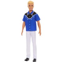 MATTEL HRH25 Barbie Fashionistas Ken-Puppe blonde mit Westernlook MATTEL HRH25 Barbie Fashionistas Ken-Puppe blonde mit Westernlook von Barbie