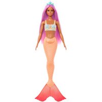 MATTEL HRR05 Barbie Dreamtopia Meerjungfrau mit orangener Flosse MATTEL HRR05 Barbie Dreamtopia Meerjungfrau mit orangener Flosse von Barbie