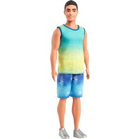 MATTEL HYV00 Barbie Fashionista Ken Puppe im Ombré Tanktop von Barbie