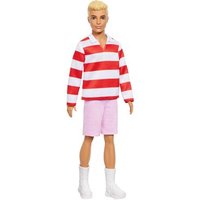MATTEL HYV01 Barbie Fashionista Ken-Puppe - Red and White Strip MATTEL HYV01 Barbie Fashionista Ken-Puppe - Red and White Strip von Barbie