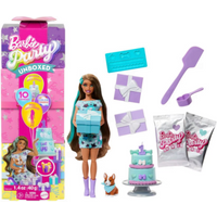 MATTEL JFG72 Barbie Party Unboxed Haustier Geburtstags Serie - blaues Kleid MATTEL JFG72 Barbie Party Unboxed Haustier Geburtstags Serie - blaues Kleid von Barbie