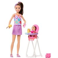MATTEL JJB44 Barbie "Skipper Babysitters Inc." Hochstuhl Spielset MATTEL JJB44 Barbie "Skipper Babysitters Inc." Hochstuhl Spielset von Barbie