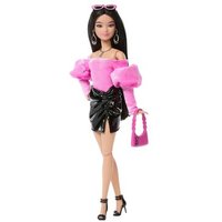 MATTEL JJN76 Barbie Deluxe Style-Puppe mit rosa Barbiecore-Top von Barbie