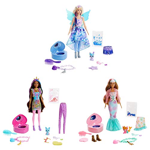 Mattel BRB Reveal Puppe&PET Fashion Set von Barbie