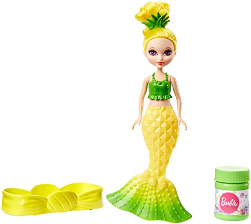 Mattel Barbie Mini Doll Dreamtopia: Bubbles ‘N Fun Mermaid - Yellow (Dvm99) von Barbie