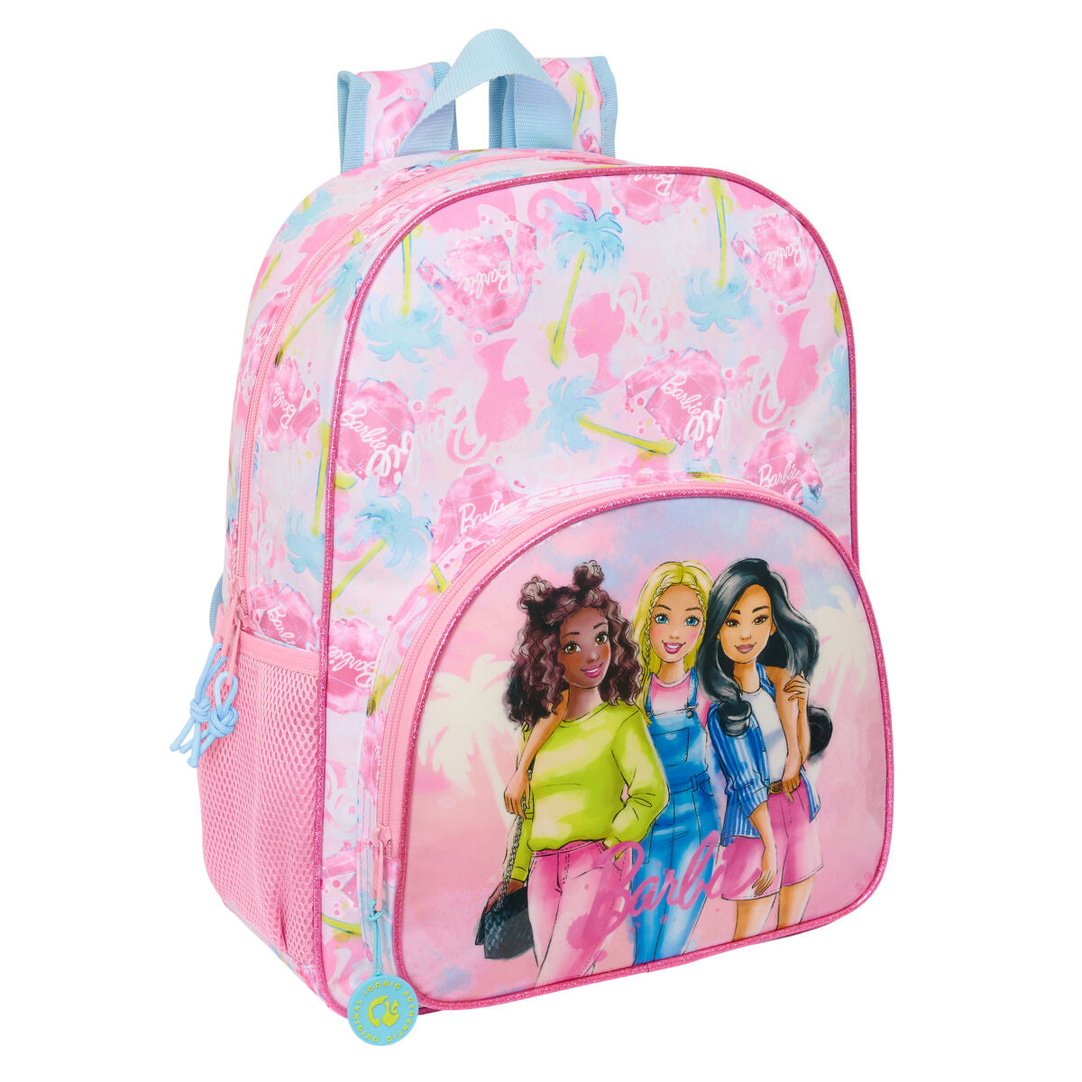 Schulrucksack Barbie Painterly Rosa Himmelsblau 33 x 42 x 14 cm Schulrucksack Barbie Painterly Rosa Himmelsblau 33 x 42 x 14 cm von Barbie