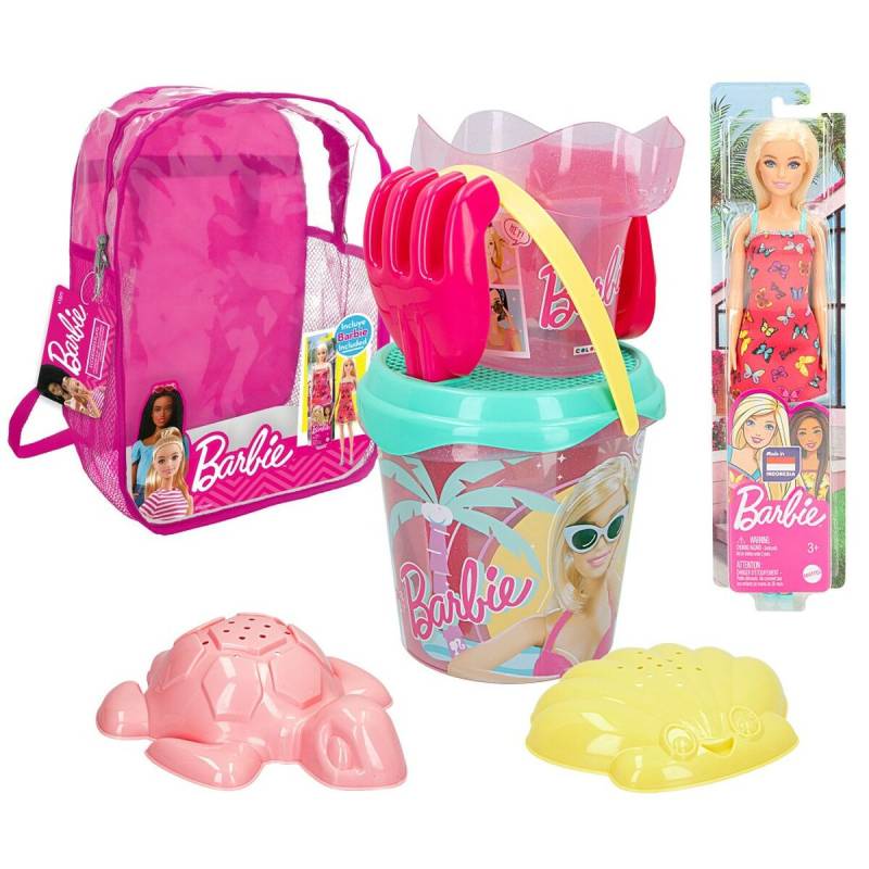 Strandspielzeuge-Set Barbie 8 Stücke Ø 18 cm von Barbie
