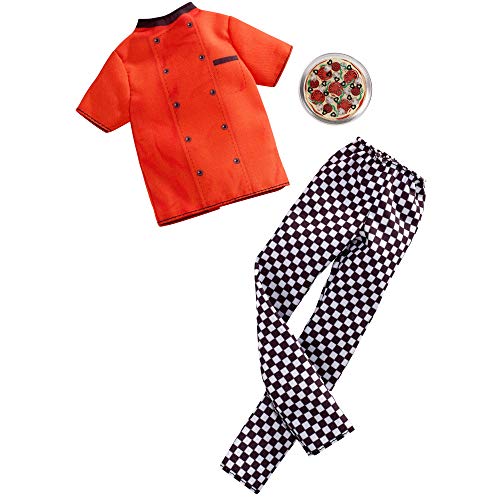 Unbekannt Ken Doll Fashion Pack - Pizza Chef von Barbie