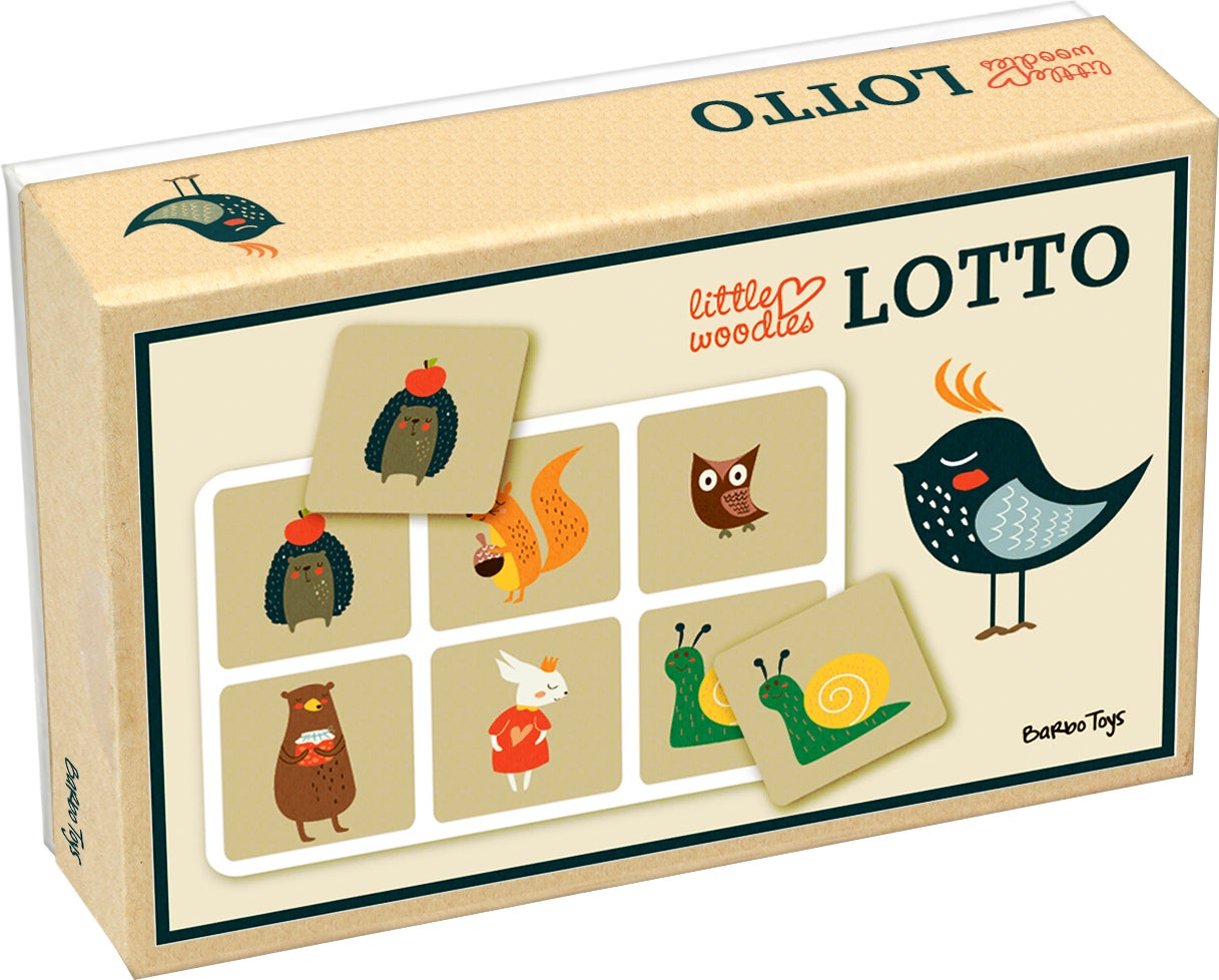 Barbo Toys Little Woodies Lotto Spiel Barbo Toys Little Woodies Lotto Spiel von Barbo Toys