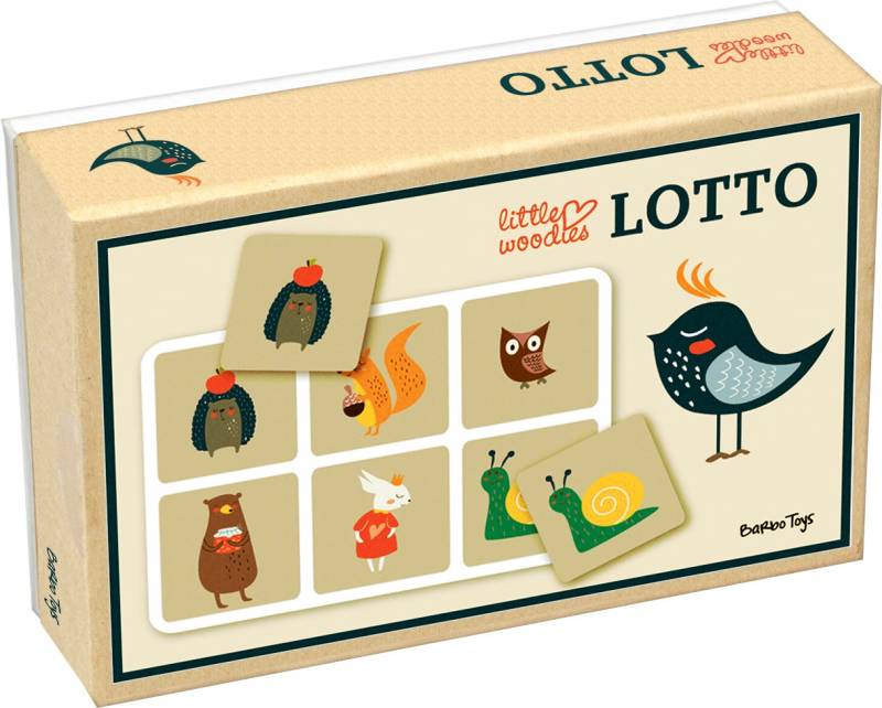 Barbo Toys Little Woodies Lotto Spiel von Barbo Toys