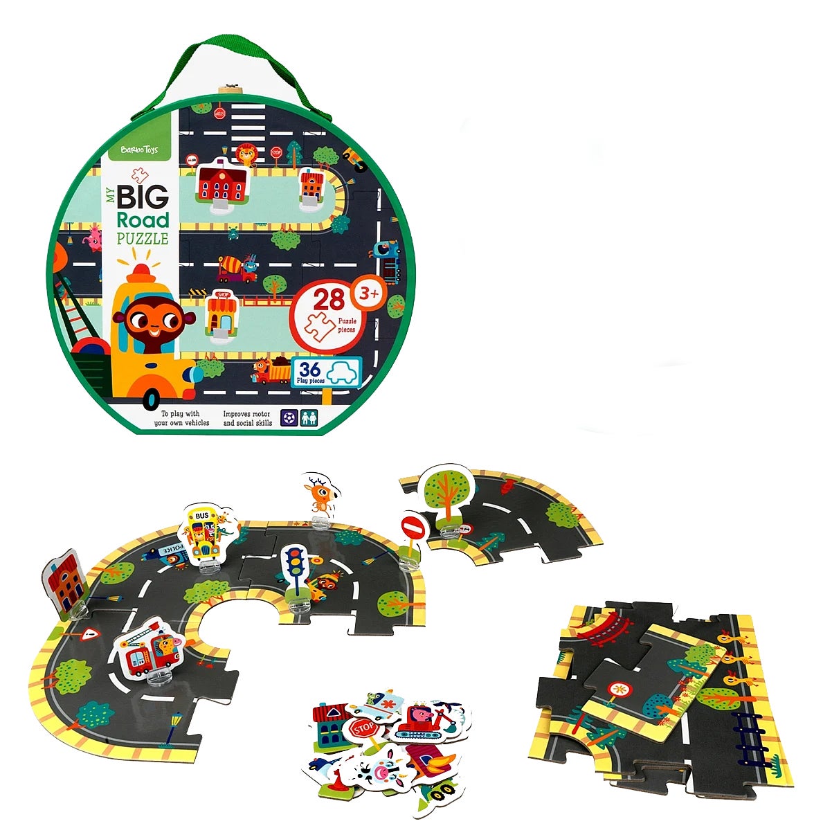 Barbo Toys Mein Großes Puzzle Straße 200 Teile Barbo Toys Mein Großes Puzzle Straße 200 Teile von Barbo Toys