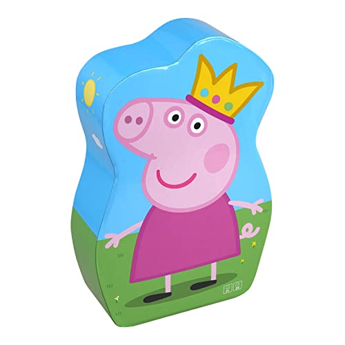 Barbo Toys - Peppa Wutz Deco Puzzle Princess – 24 Teile Puzzle für Kinder ab 3 Jahre – Puzzle in Einer geformten Box - Puzzle Spielzeug - Lustiges Puzzle mit Peppa Wutz und ihrer lustigen Welt von Barbo Toys