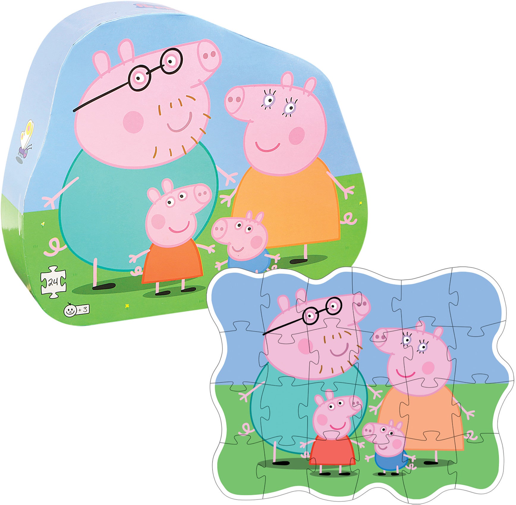 Barbo Toys Peppa Wutz Familie Puzzle 24 Teile Barbo Toys Peppa Wutz Familie Puzzle 24 Teile von Peppa Wutz