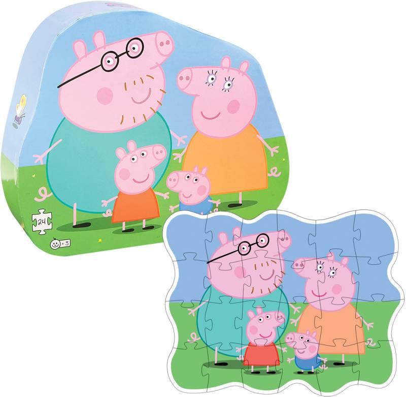 Barbo Toys Peppa Wutz Familie Puzzle 24 Teile von Peppa Wutz