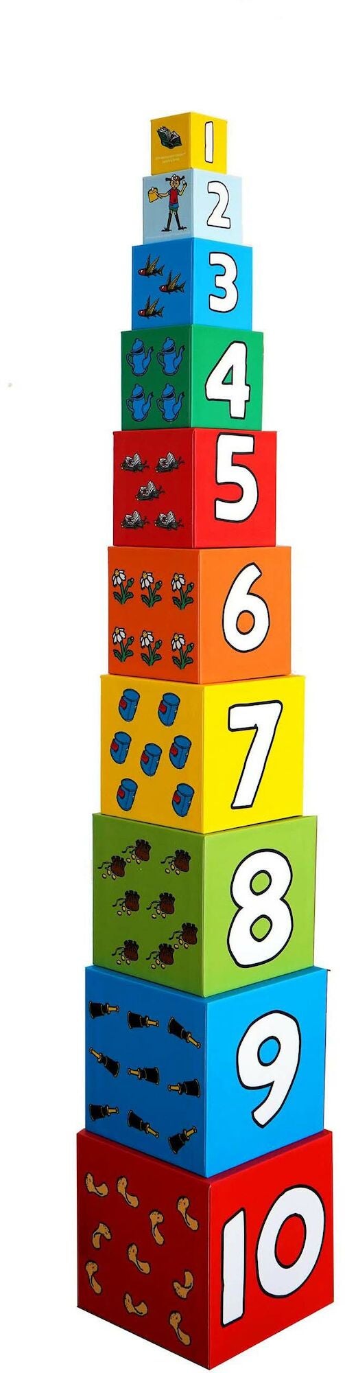 Barbo Toys Pippi Stapelwürfel, Babyspielzeug Barbo Toys Pippi Stapelwürfel, Babyspielzeug von Barbo Toys