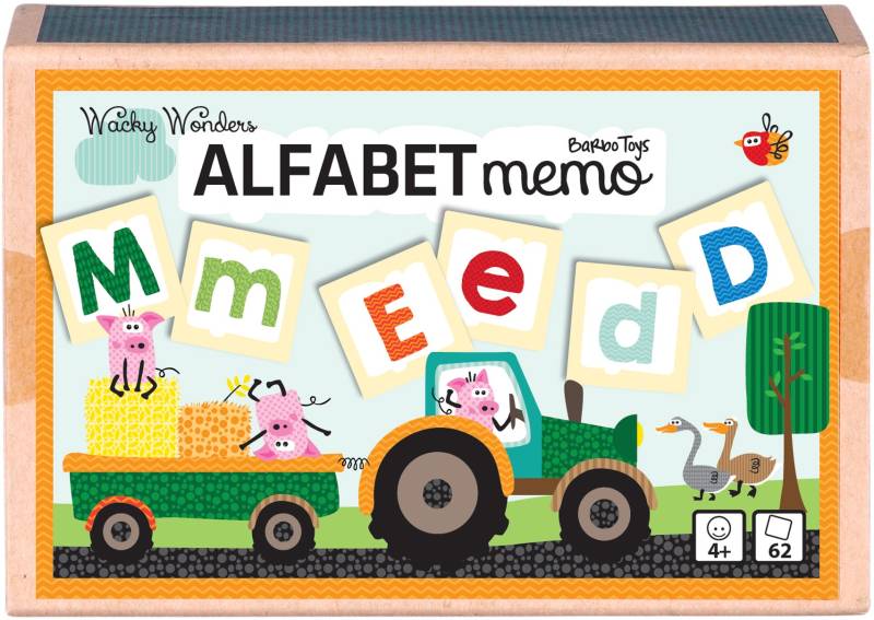 Barbo Toys Wacky Wonders Alphabet-Memo von Barbo Toys