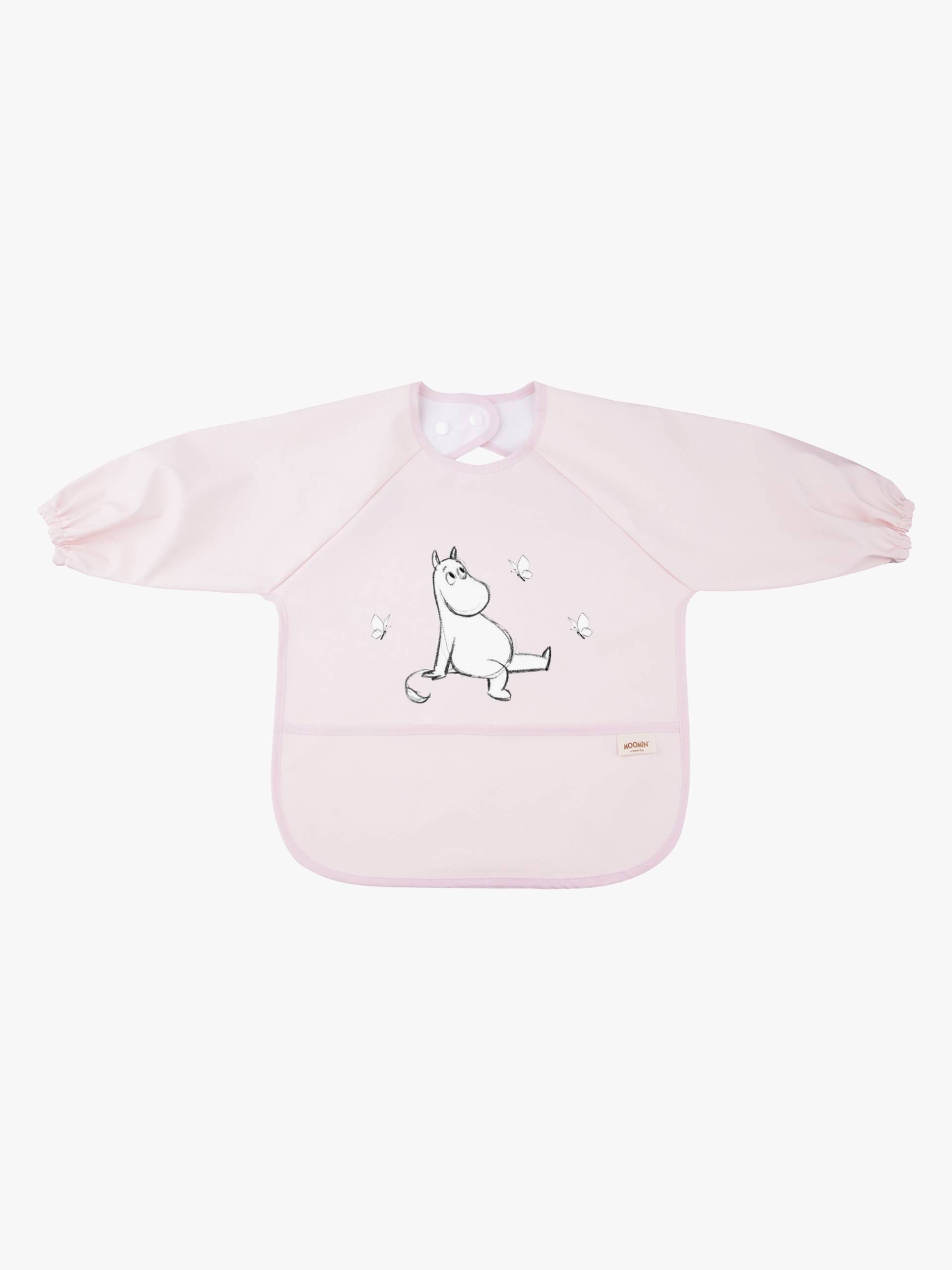 Mumin Langärmliges Lätzchen, Pink Mumin Langärmliges Lätzchen, Pink von Barbo Toys