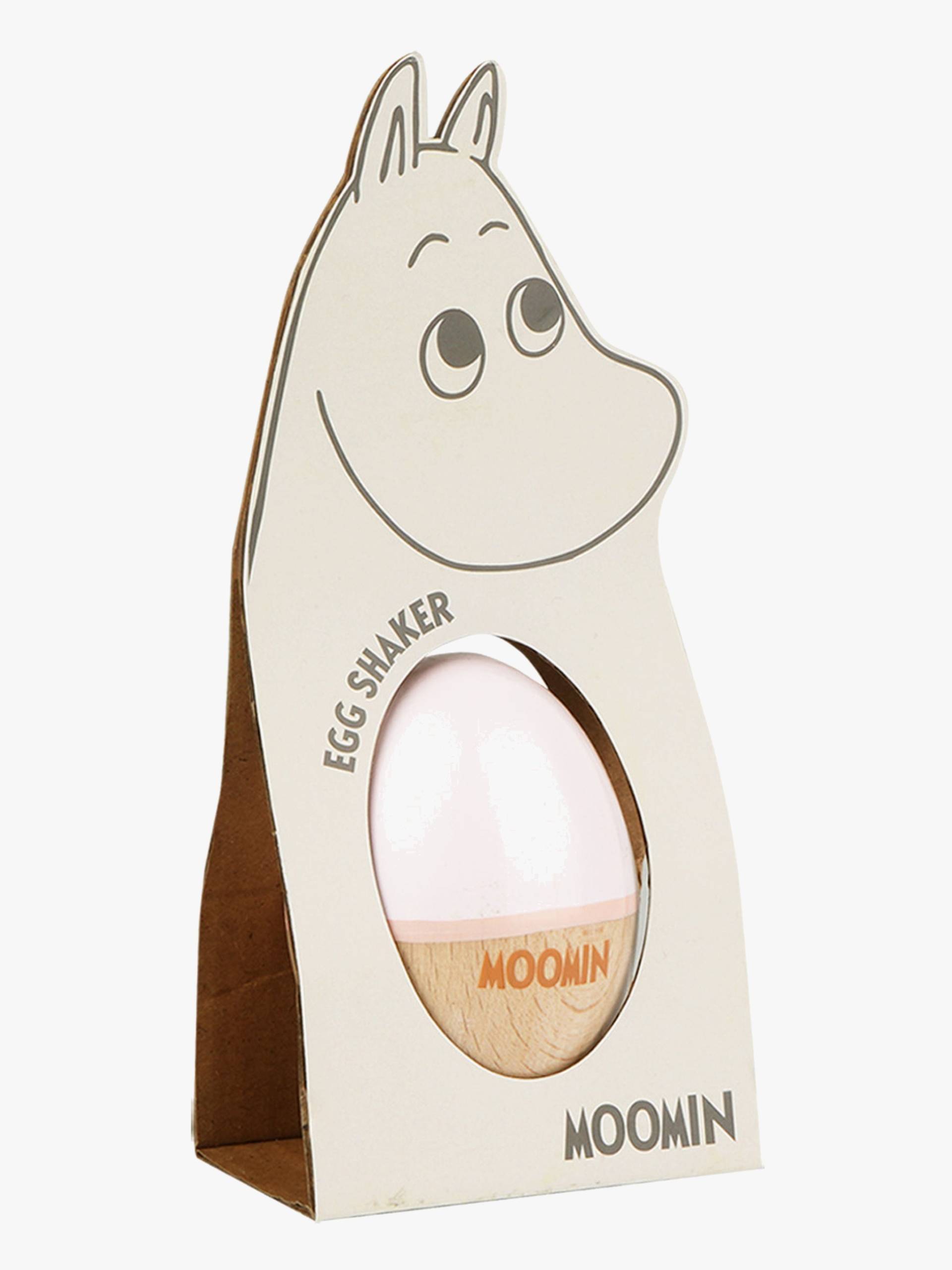 Mumin Rassel-Ei, Pink, Babyspielzeug von Barbo Toys