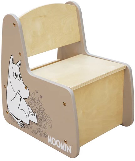 Mumin Stuhl mit Stauraum, Beige von Barbo Toys