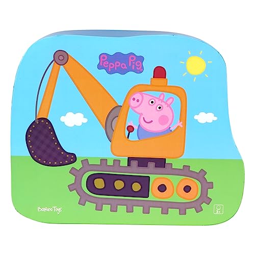 Peppa Pig - Puzzel George Graafmachine - Puzzle ab 3-24 Teile mit Illustrationen aus dem Peppa Pig-Universum von Barbo Toys