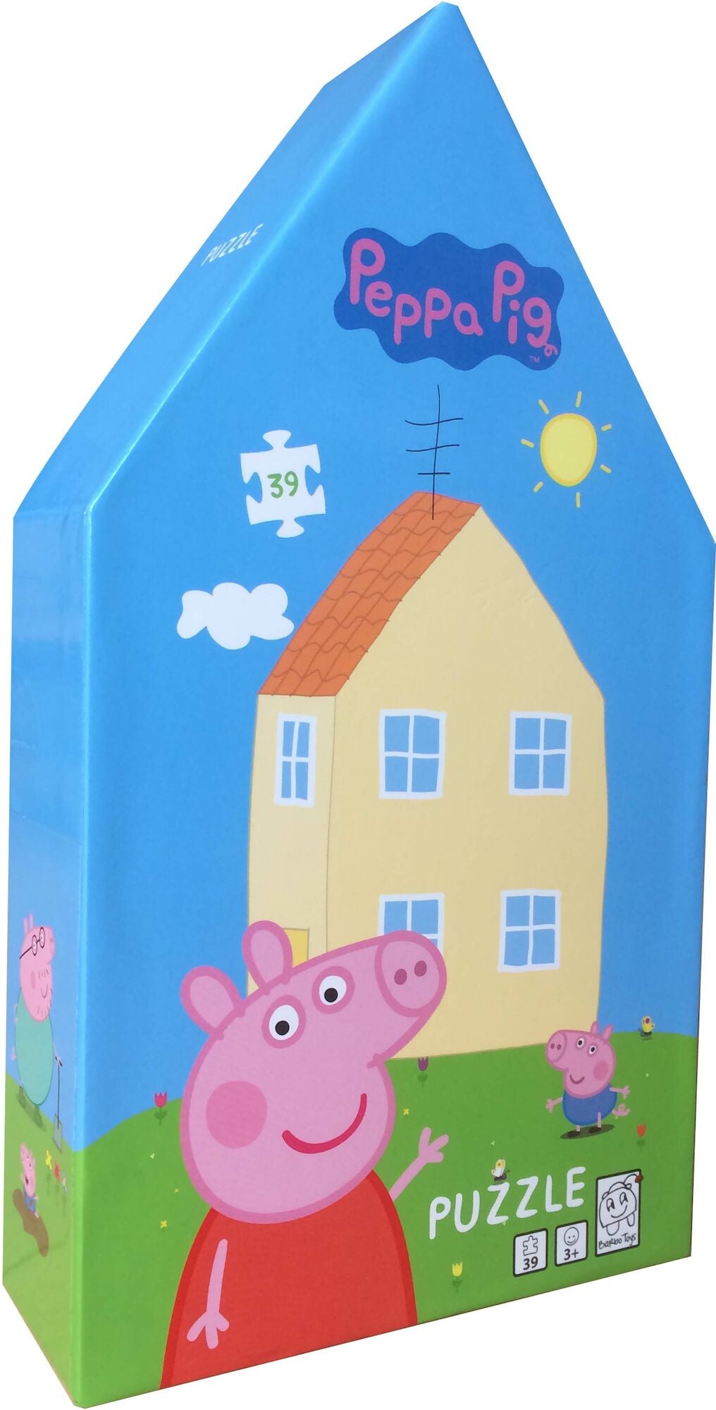 Peppa Wutz Holzpuzzle Haus 39 Teile von Barbo Toys