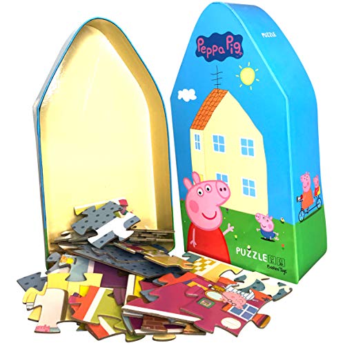 Peppa Wutz Puzzle Kinderspielzeug ab 3 Jahre | Geeignet als erstes Puzzle | Enthält 39 Puzzleteile | Offiziell Lizenziert von Barbo Toys