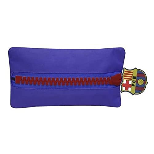 FCB 8426842033518 FC Barcelona Riesige Reißverschlussabdeckung 0 Schreibwarenetuis, Mehrfarbig, Einheitsgröße von FCB