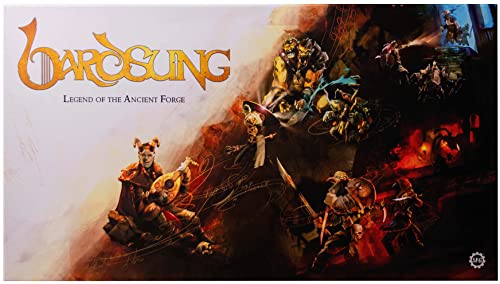 Bardsung: Legend of The Ancient Forge Dungeon Crawl (Core Game) 100+ Stunden Spielzeit von Steamforged Games