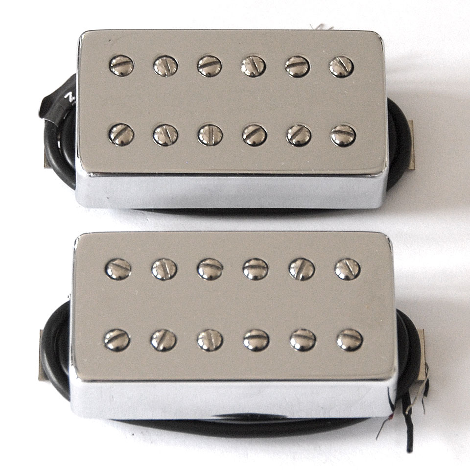 Bare Knuckle Aftermath Covered Set Chrome Cover Pickup E-Gitarre von Bare Knuckle