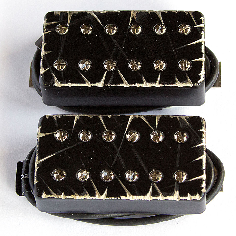 Bare Knuckle Juggernaut black battle worn Set Pickup E-Gitarre Bare Knuckle Juggernaut black battle worn Set Pickup E-Gitarre von Bare Knuckle