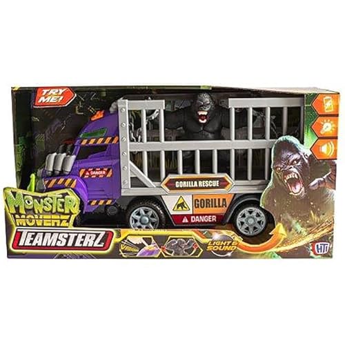 Teamsterz Gorilla Rescue – Transport des Gorilla zurück in den Wald – Batterien 3 x AA enthalten – Gewicht: 1 kg – Maße: 43,5 x 12,7 x 22 cm Teamsterz Gorilla Rescue – Transport des Gorilla zurück in den Wald – Batterien 3 x AA enthalten – Gewicht: 1 kg – Maße: 43,5 x 12,7 x 22 cm von BargainsMania
