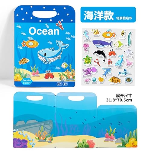 Barlone Stickerbuch für Kleinkinder-Ozean Barlone Stickerbuch für Kleinkinder-Ozean von Barlone