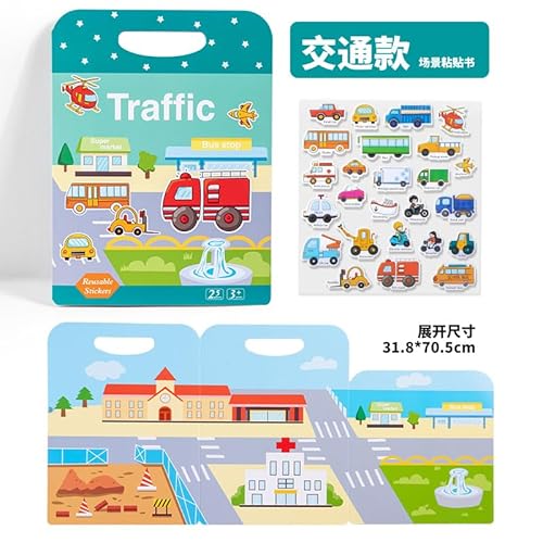 Barlone Stickerbuch für Kleinkinder-Transport Barlone Stickerbuch für Kleinkinder-Transport von Barlone