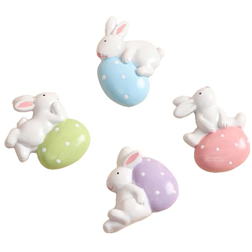 BaronHong 3D-Oster-Becherverpackungen aus Kunstharz, Hase, Ostereier, Becher, Glasbecher, Kühlschrankaufkleber, Abziehbilder, Osteraufkleber, zum Selbermachen (B, M) von BaronHong