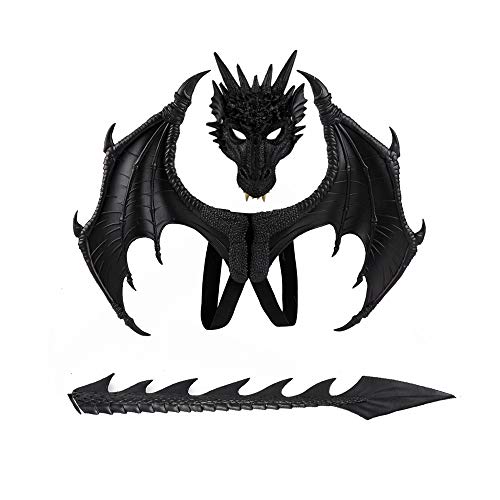 BaronHong Halloween Karneval Kostüm Cosplay Dämon Drachenflügel für Erwachsene BaronHong Halloween Karneval Kostüm Cosplay Dämon Drachenflügel für Erwachsene von BaronHong