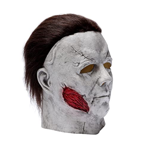 BaronHong Halloween Masken Horror Cosplay Kostüm Latex Requisiten Kostüm für Erwachsene (C,M) von BaronHong