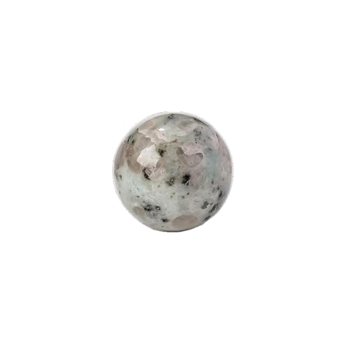 BaronHong Kristallkugel, Edelsteinkugel, Holzständer, Skulptur, Figur für Reiki, Wahrsagerei, Heimbüro, Schreibtischdekoration (Tianshan-Blau, 28–32 mm) von BaronHong