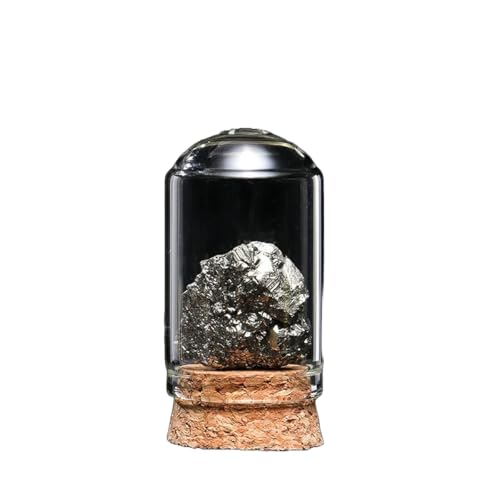 BaronHong Rohstein-Mineralprobe, Kristallornamente, dekorative Naturkristalle, unregelmäßige Steinsammlung, Geschenk (Chalkopyrit, M) von BaronHong