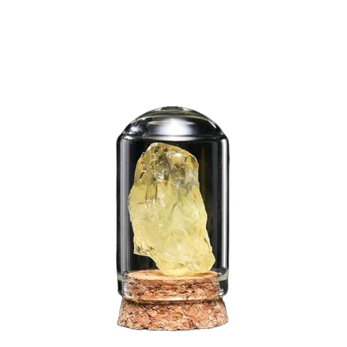 BaronHong Rohstein-Mineralprobe, Kristallornamente, dekorative Naturkristalle, unregelmäßige Steinsammlung, Geschenk (Citrin, M) von BaronHong