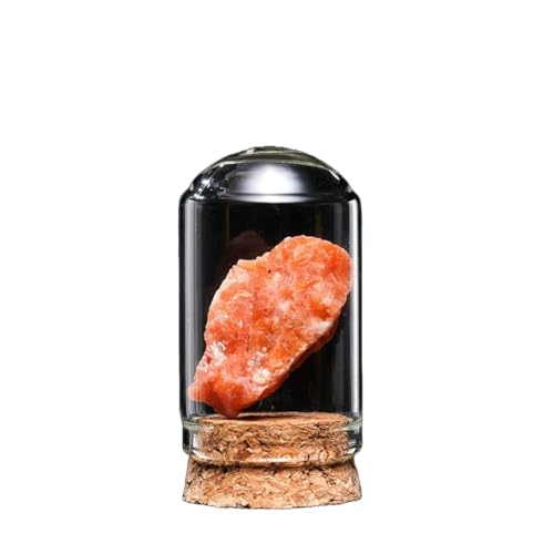 BaronHong Rohstein-Mineralprobe, Kristallornamente, dekorative Naturkristalle, unregelmäßige Steinsammlung, Geschenk (Sonnenstein, M) von BaronHong
