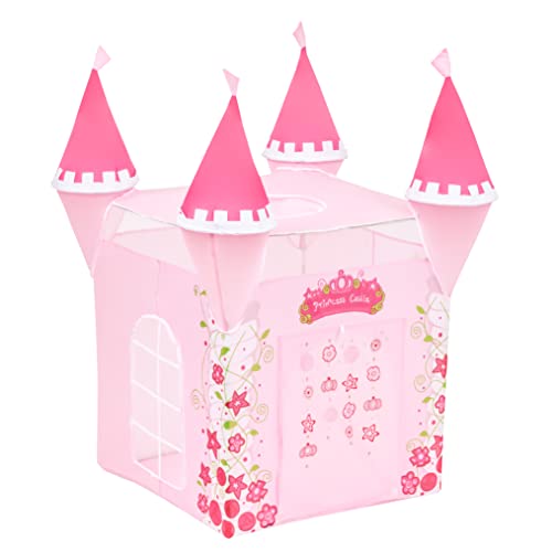 Baroni Toys Spielzelt Prinzessin Schloss für Kinder 3+, Tragetasche, Spielzeug für Innen- und Außenbereich, Haus für Kinder, Spielzeuge für Kinder von Baroni Toys