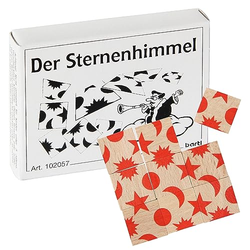 Bartl 102057 Mini-Holz-Puzzle Der Sternenhimmel aus 9 kleinen Holzplättchen Bartl 102057 Mini-Holz-Puzzle Der Sternenhimmel aus 9 kleinen Holzplättchen von Bartl