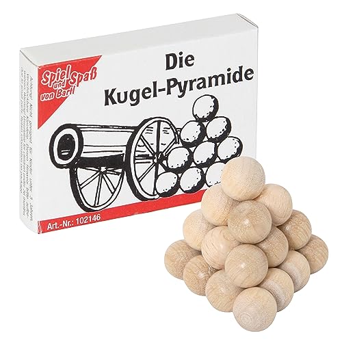 Bartl 102146 Mini-Holz-Puzzle Die Kugel-Pyramide aus 6 kleinen Holzteilen Bartl 102146 Mini-Holz-Puzzle Die Kugel-Pyramide aus 6 kleinen Holzteilen von Bartl
