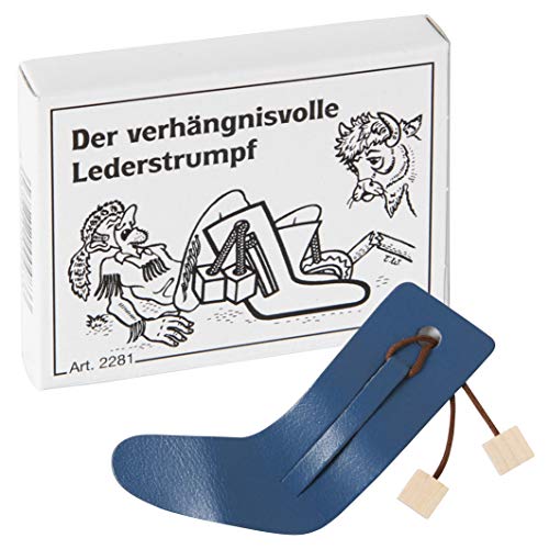 Bartl 102281 Mini-Holz-Puzzle Der verhängnisvolle Lederstrumpf aus 3 Teilen von Bartl