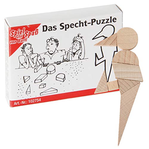 Bartl 102754 Mini-Holz-Puzzle Das Specht-Puzzle aus 8 kleinen Holzteilen Bartl 102754 Mini-Holz-Puzzle Das Specht-Puzzle aus 8 kleinen Holzteilen von Bartl