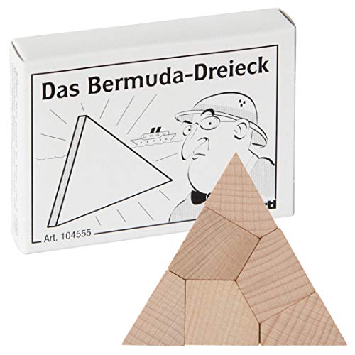 Geduldspiel "Das Bermuda-Dreieck" Geschicklichkeit Puzzle Mini-Spiel 