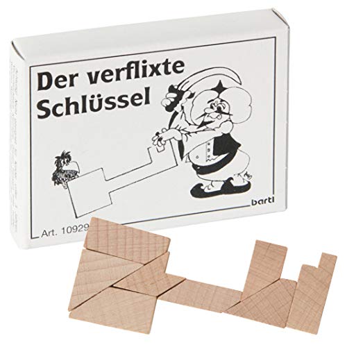Bartl 109299 Mini-Holz-Puzzle Der verflixte Schlüssel aus 8 kleinen Holzteilen Bartl 109299 Mini-Holz-Puzzle Der verflixte Schlüssel aus 8 kleinen Holzteilen von Bartl