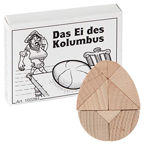 Bartl 102284 Mini-Holz-Puzzle Das Ei des Kolumbus aus 9 kleinen Holzteilen Bartl 102284 Mini-Holz-Puzzle Das Ei des Kolumbus aus 9 kleinen Holzteilen von Bartl