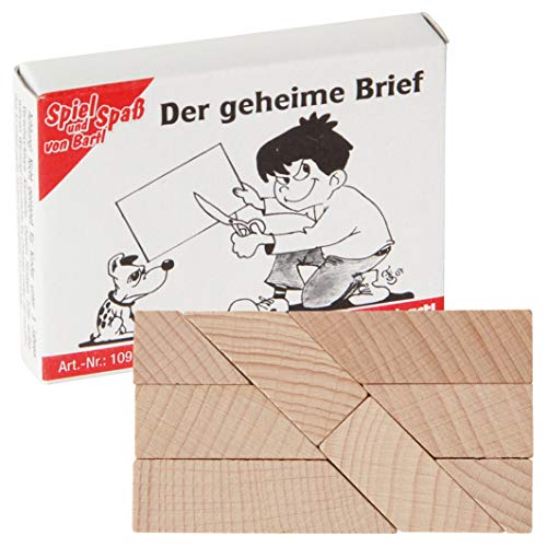 Bartl 109292 Mini-Holz-Puzzle Der geheime Brief aus 8 kleinen Holzteilen Bartl 109292 Mini-Holz-Puzzle Der geheime Brief aus 8 kleinen Holzteilen von Bartl